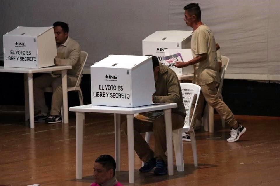 En las elecciones de junio de 2024 realizadas en la CDMX, la población carcelaria registró una participación muy baja.