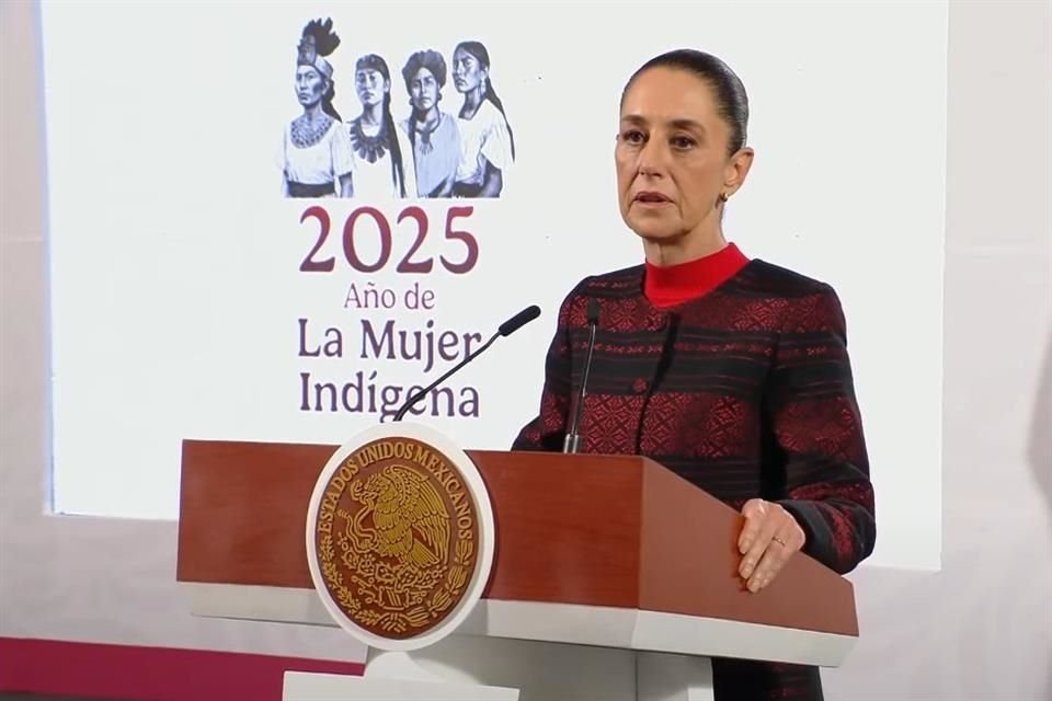 Claudia Sheinbaum, Presidenta de México.