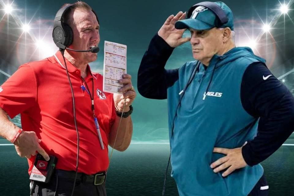 Steve Spagnuolo, de Chiefs, y Vic Fangio, de Filadelfia, han formado dos de las defensas más temibles de la actualidad.
