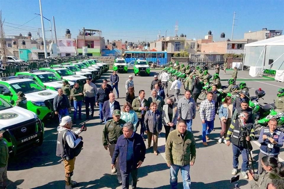 En Soledad de Graciano Sánchez arranca la primera Guardia Civil Municipal en San Luis Potosí.