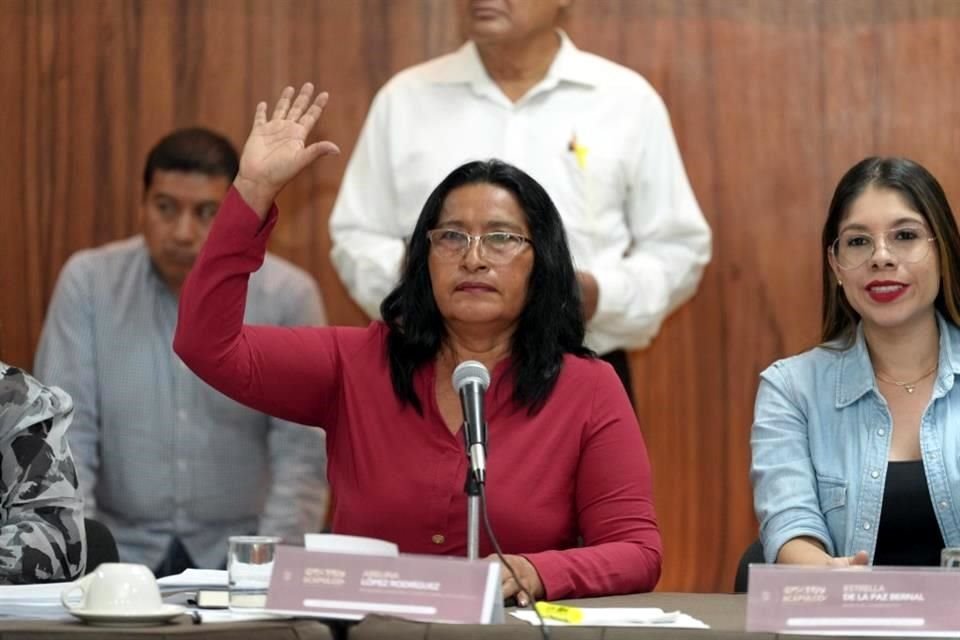 Abelina López, Alcaldesa de Acapulco, señaló que la transparencia no debe tener color partidista.