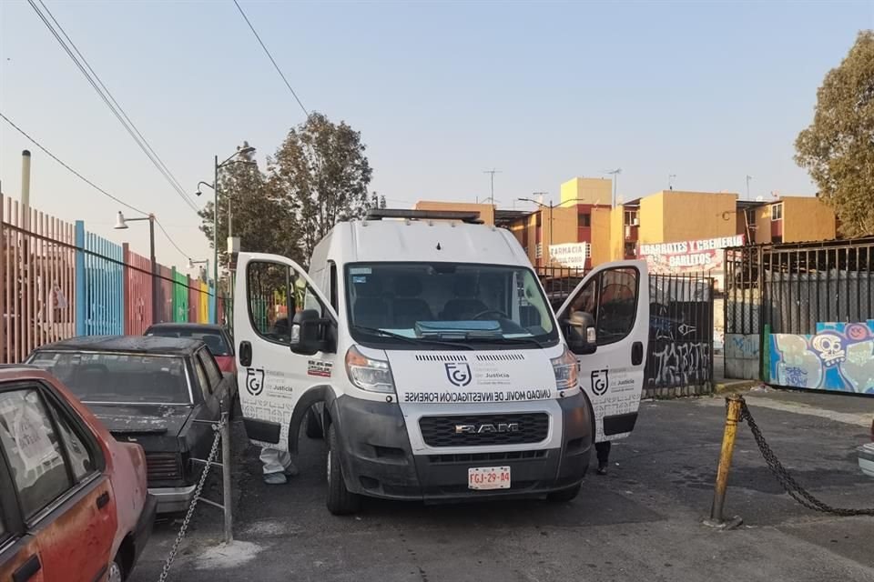 Servicios periciales realizaron sus diligencias y trasladaron el cadáver al anfiteatro.