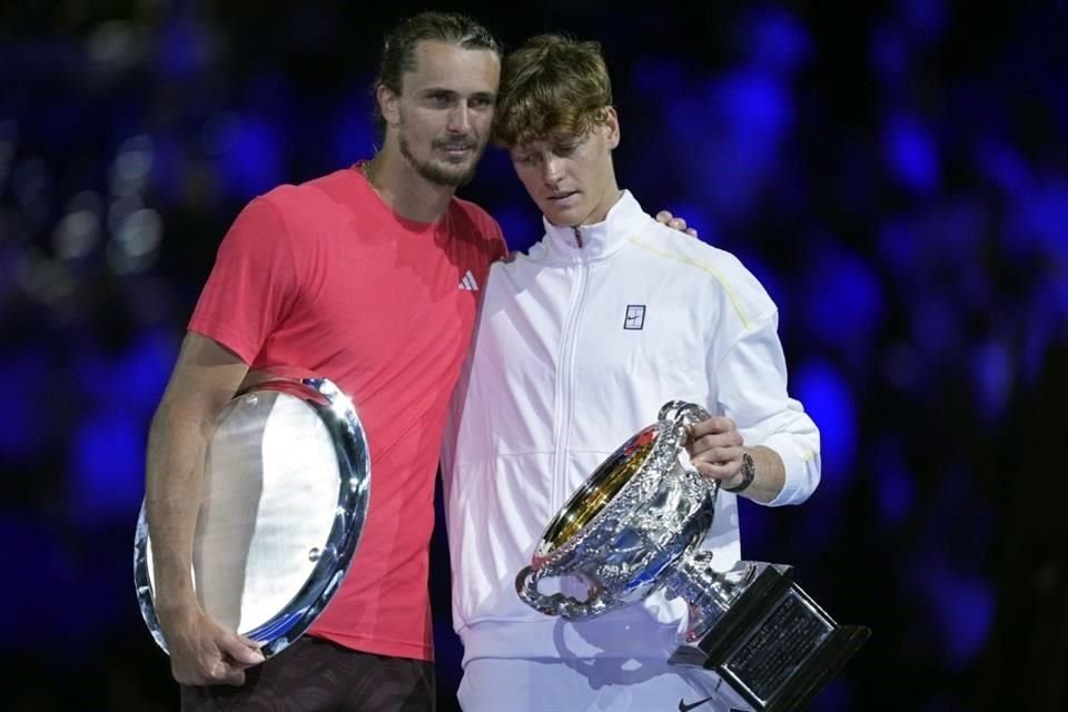 De esta forma, Sinner alzó su tercer trofeo de Grand Sam.