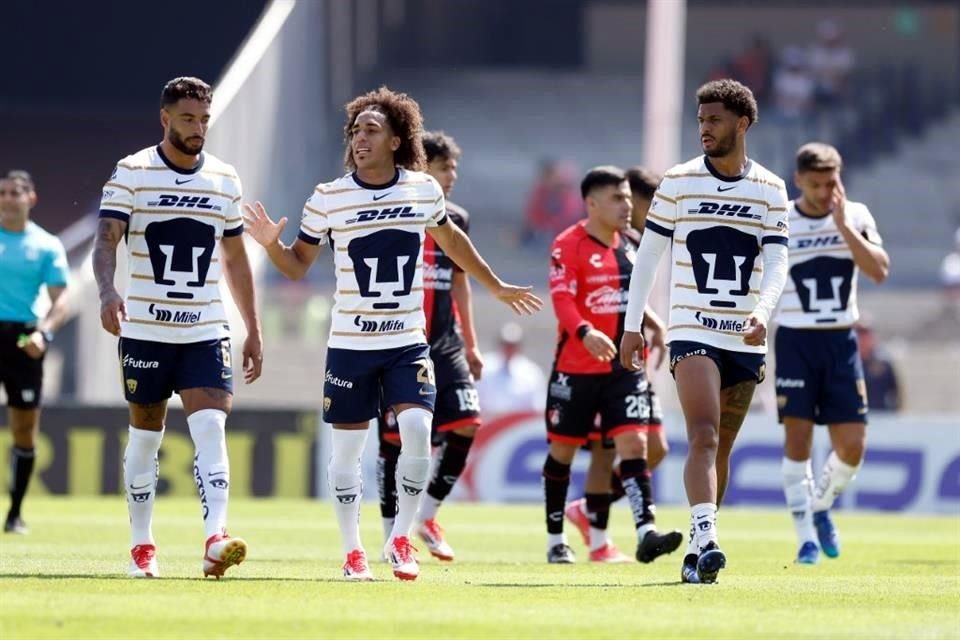 Pumas no mostró mucho y tuvo que conformarse con un empate ante su afición.