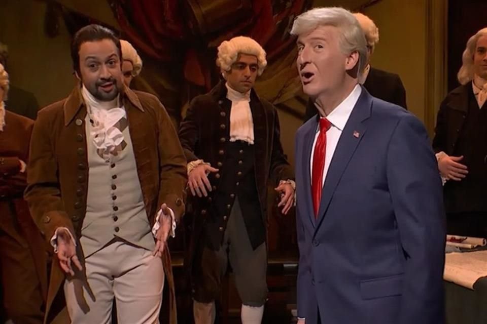 Lin-Manuel Miranda causó risas.