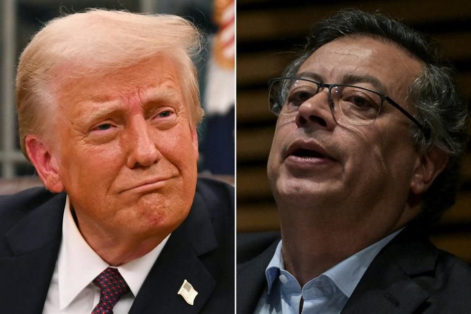 Donald Trump y Gustavo Petro anunciaron que impondrían aranceles entre sus naciones debido a que Colombia negó entrada de avión de UE ocn deportados.