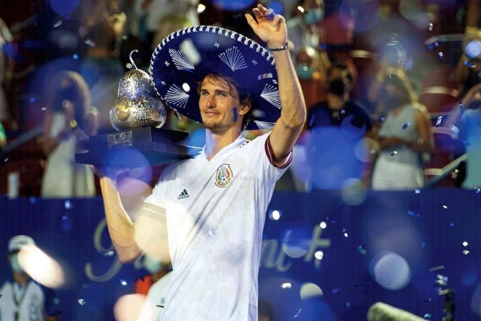 Alexander Zverev será una de las figuras a seguir en la edición 2025 del Abierto Mexicano de Tenis en Acapulco.