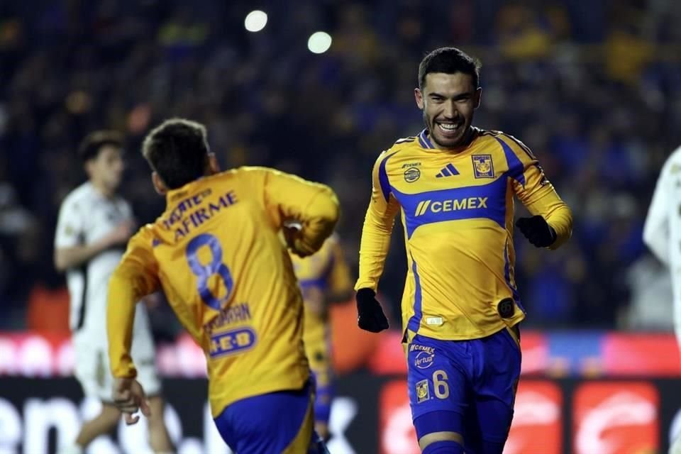 Los Tigres golearon a Xolos y son líderes del Clausura 2025.