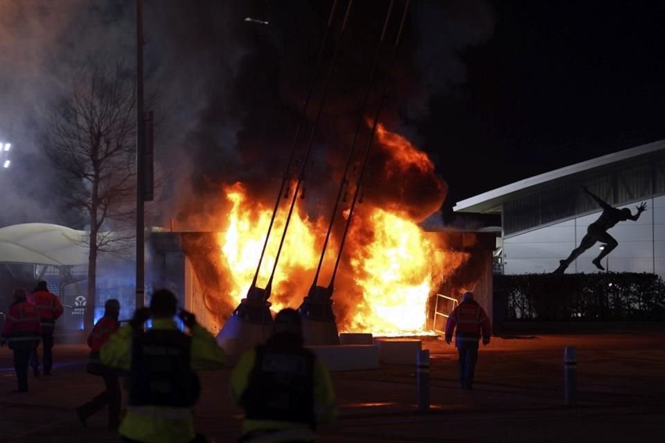 El incendio fue controlado de manera inmediata.