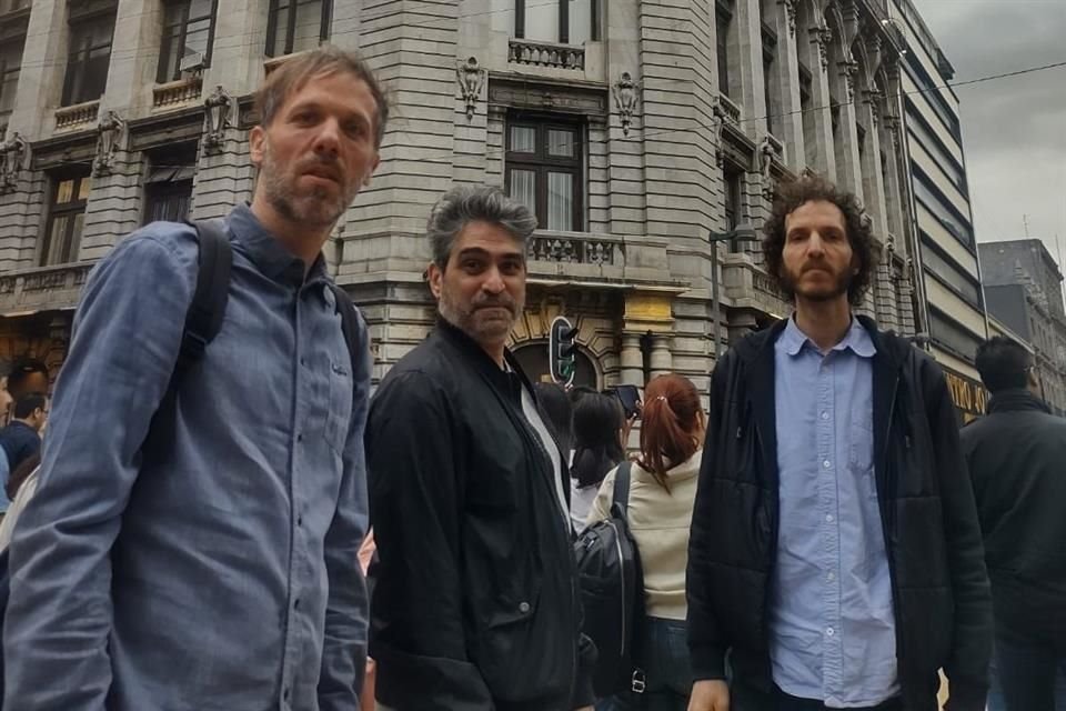 Ernesto Jodos, Maximiliano Kirszner y Pedro Cervera se encuentran de gira por México.