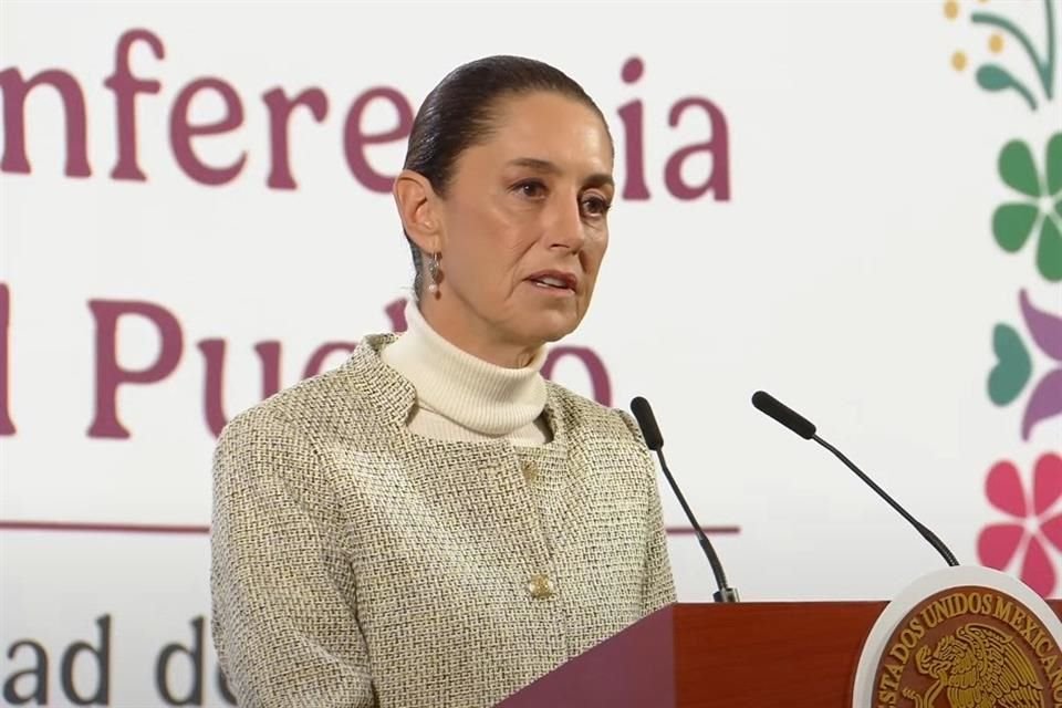 Claudia Sheinbaum, Presidenta de México.