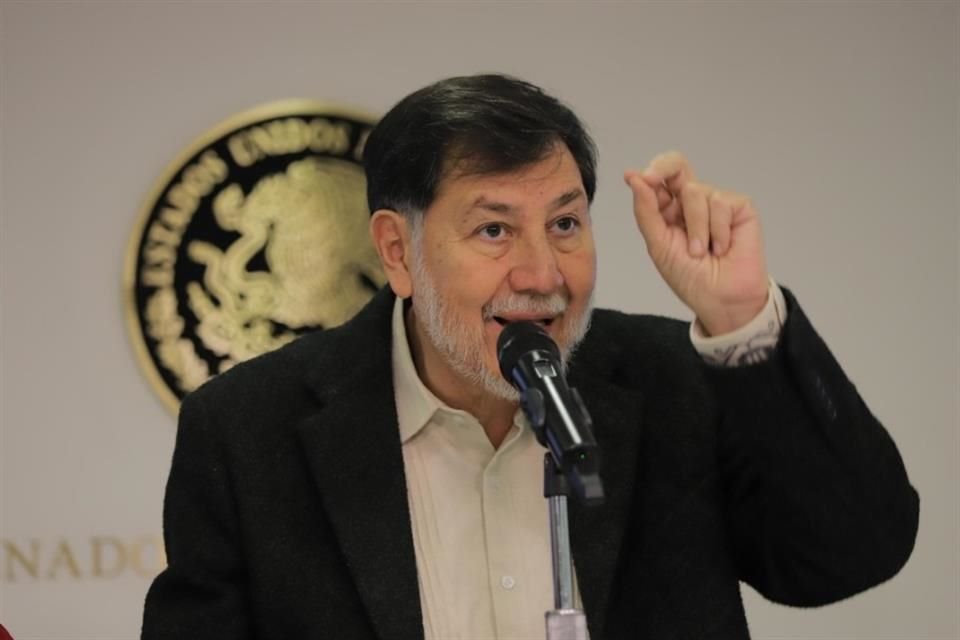 Gerardo Fernández Noroña, Presidente del Senado.