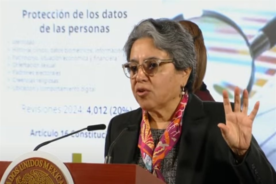 Raquel Buenrostro presentó reformas ante desaparición de INAI y afirmó que habrá transparencia con 35% de lo que gastaba ese órgano.