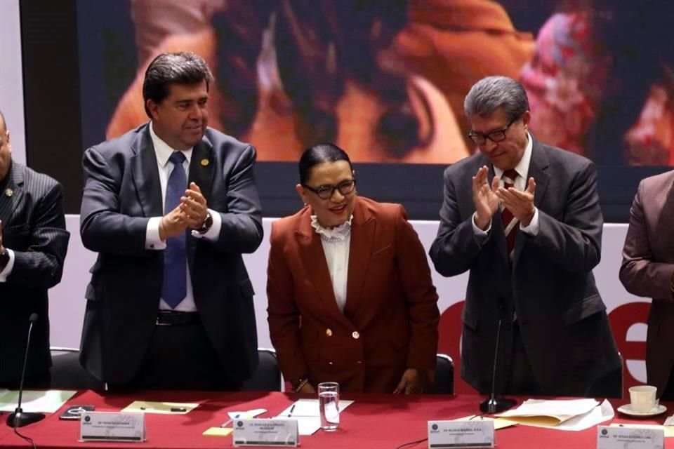 La Secretaria de Gobernación elogió a la bancada de Morena al afirmar que encuentra en ella compromiso, lealtad y unidad para la patria mexicana y para Sheinbaum.