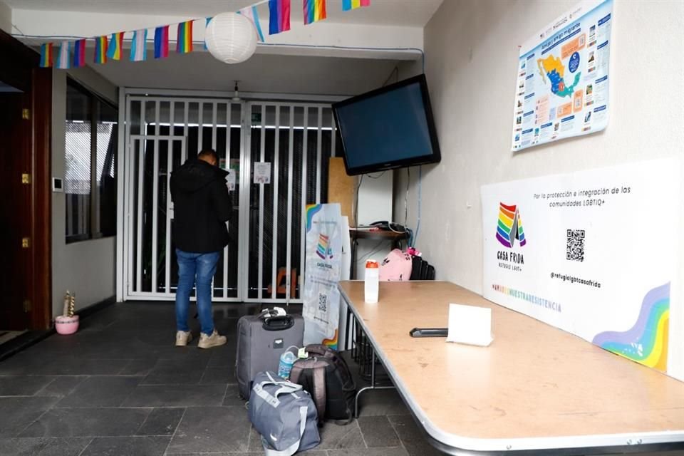 Daniel, uno de los habitantes del refugio, ha empezado a buscar alternativas para no terminar en situación de calle.