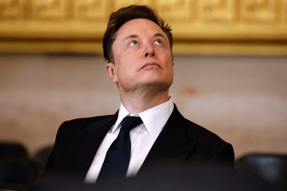 El CEO de Tesla, Elon Musk, durante la inauguración de Donald Trump en Washington, el 20 de enero del 2025.