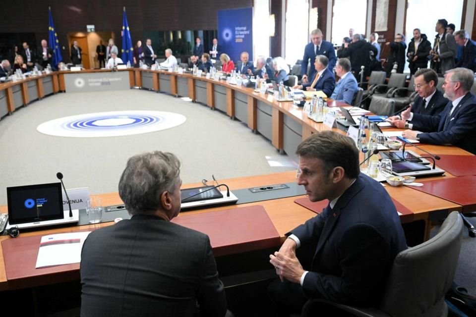 Líderes de la Unión Europea se reunieron en Bruselas el 3 de febrero del 2025.