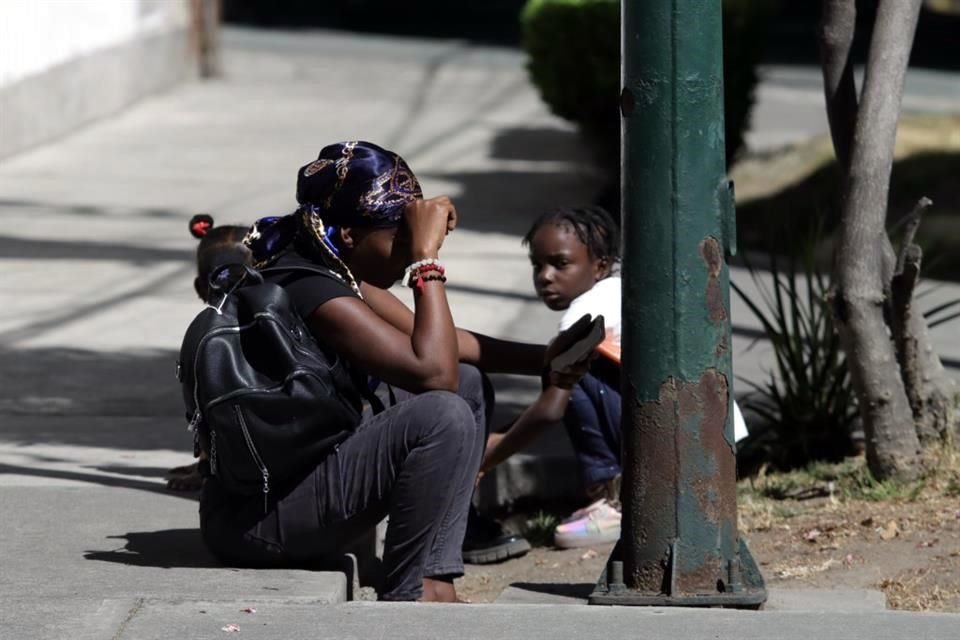 Para muchas familias en tránsito, cambió el objetivo de llegar a EU por quedarse en CDMX.