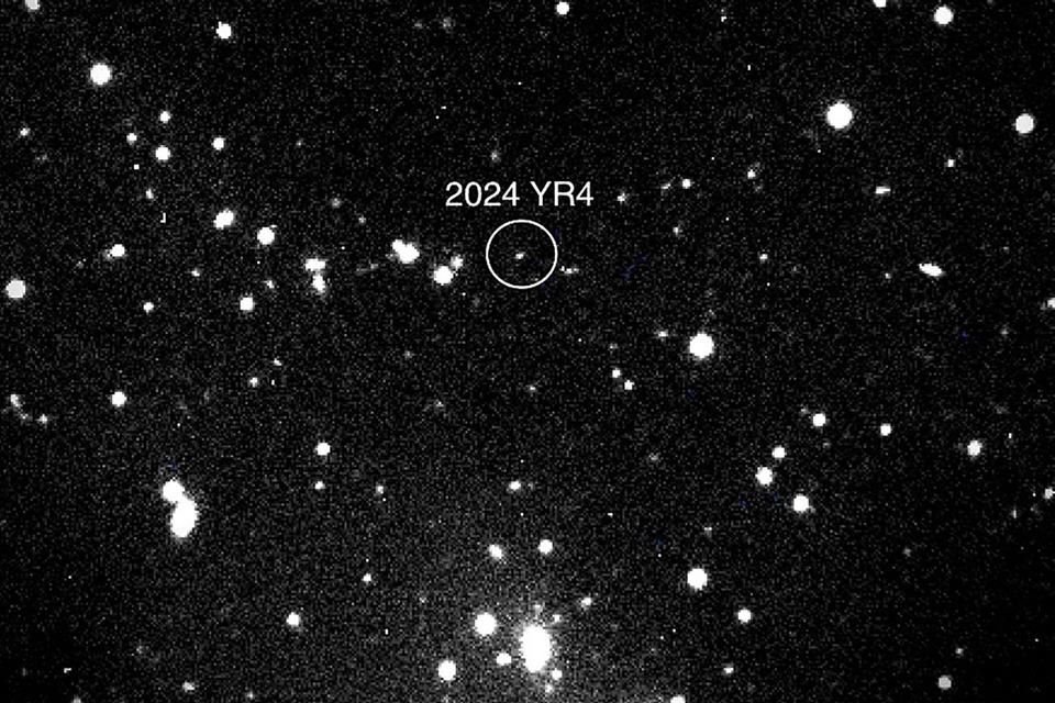 Un grupo de astrónomos identificó el objeto el 27 de diciembre: una roca de entre 40 y 100 metros de largo.