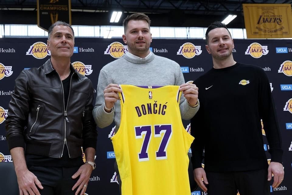 Doncic ahora busca ganarlo todo con los Lakers.