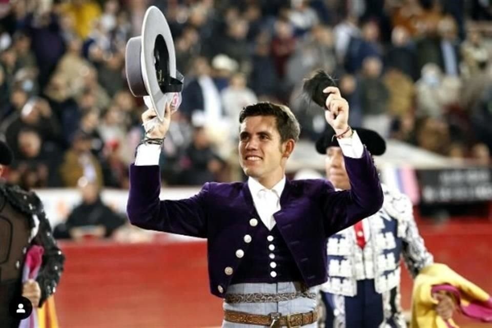 Guillermo Hermoso de Mendoza fue el triunfador de la corrida de este martes.