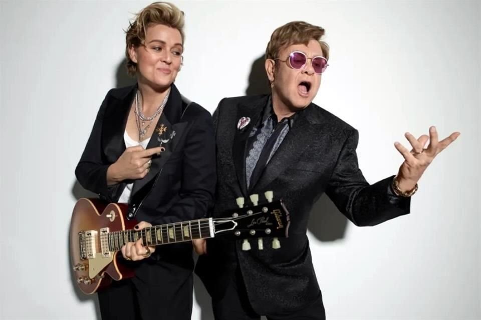 Brandi Carlile y Elton John.