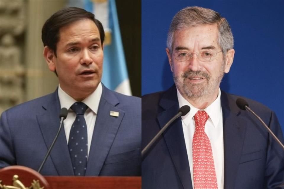 Marco Rubio y Juan Ramón de la Fuente.