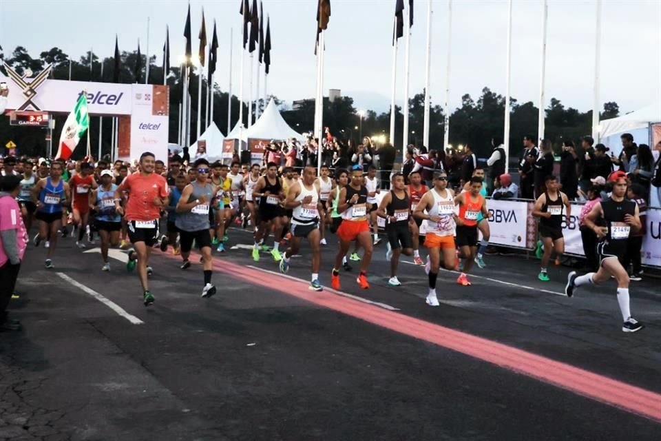 Mayor preparación para el Maratón.