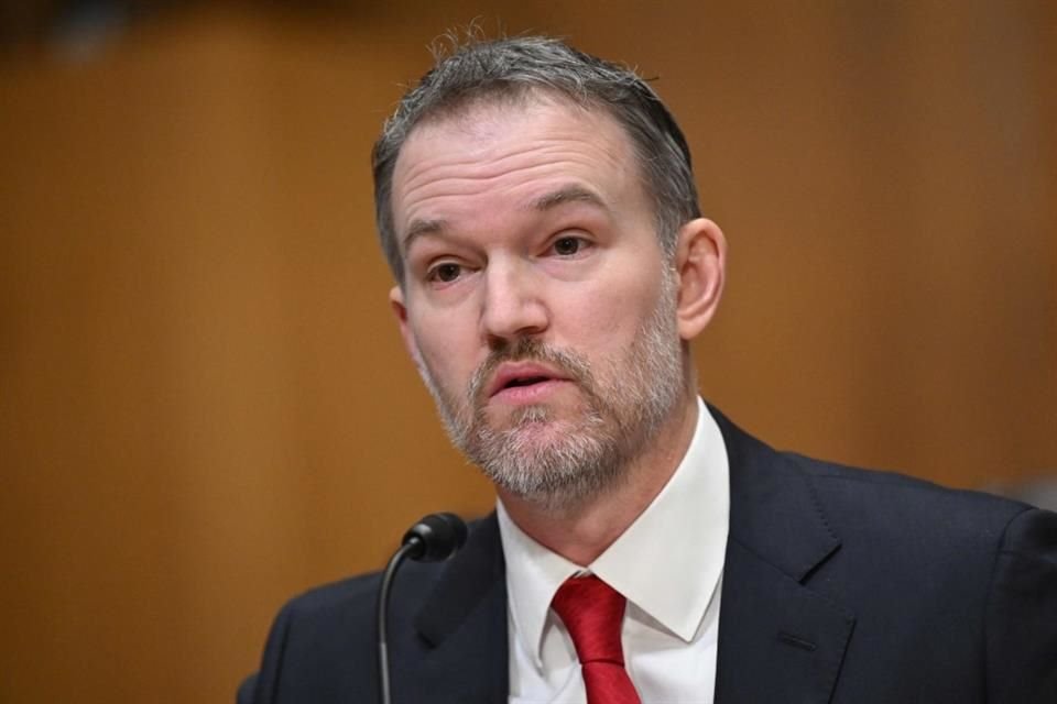 Jamieson Greer durante una audiencia de comparecencia ante el Comité de Finanzas del Senado, en Washington, el 6 de febrero.