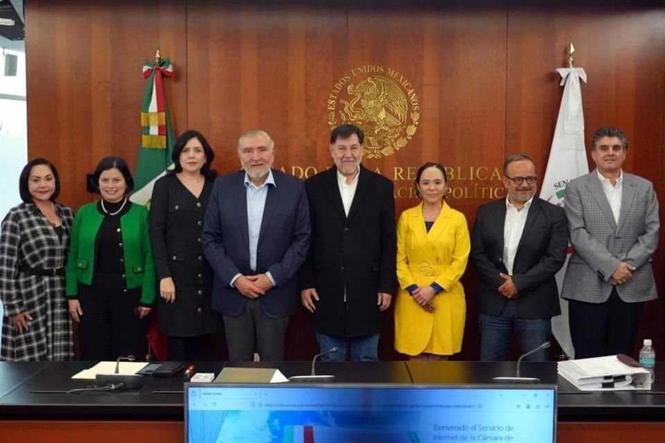 Gerardo Fernández Noroña, presidente del Senado, elogió la labor del Comité.