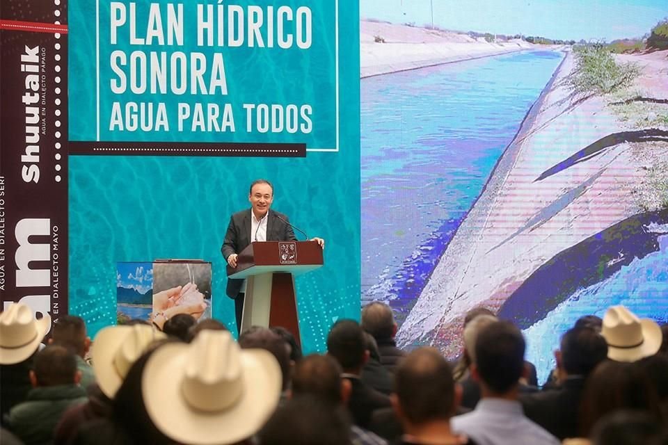 Con Plan Hídrico, Durazo garantiza agua para todos en Sonora