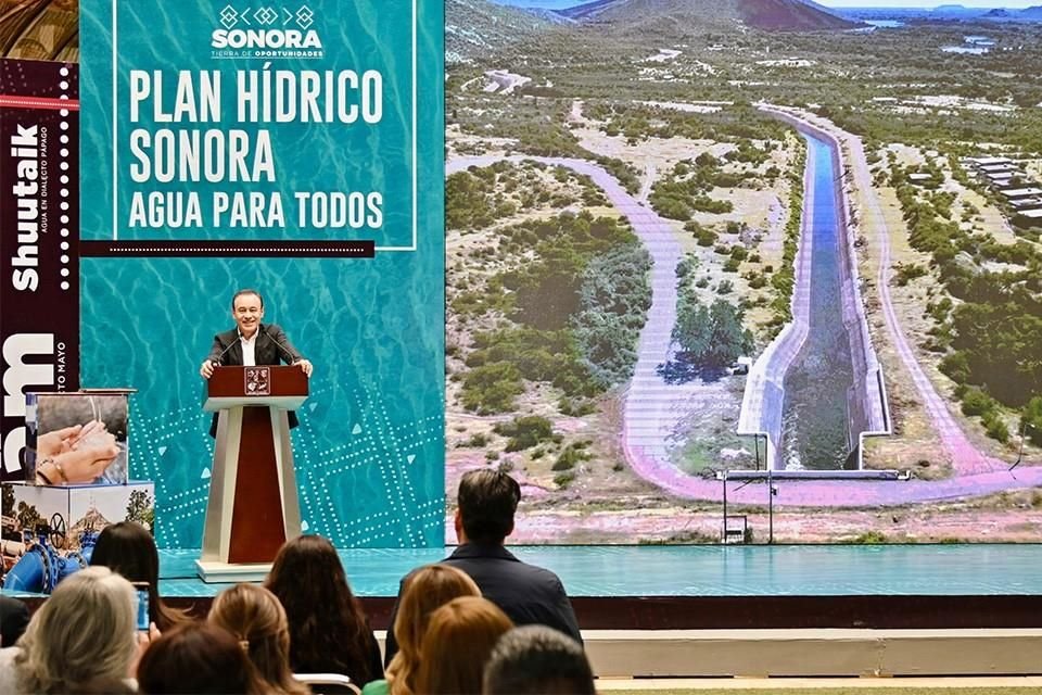 Con Plan Hídrico, Durazo garantiza agua para todos en Sonora