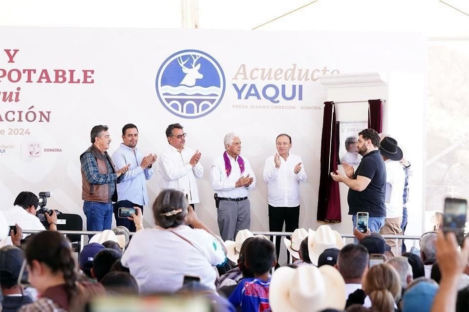 Con Plan Hídrico, Durazo garantiza agua para todos en Sonora