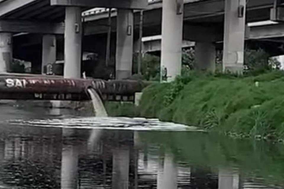 La descarga al Río Lerma no tiene ningún tratamiento previo.