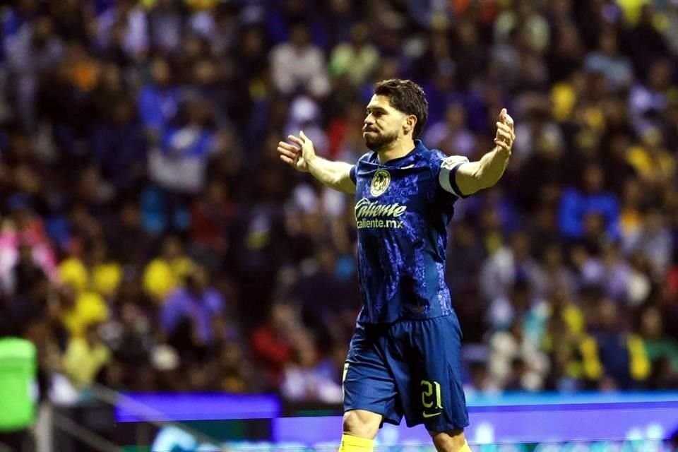 Henry Martín marcó el segundo tanto americanista en Puebla para mantener a las Águilas invictas y líderes.