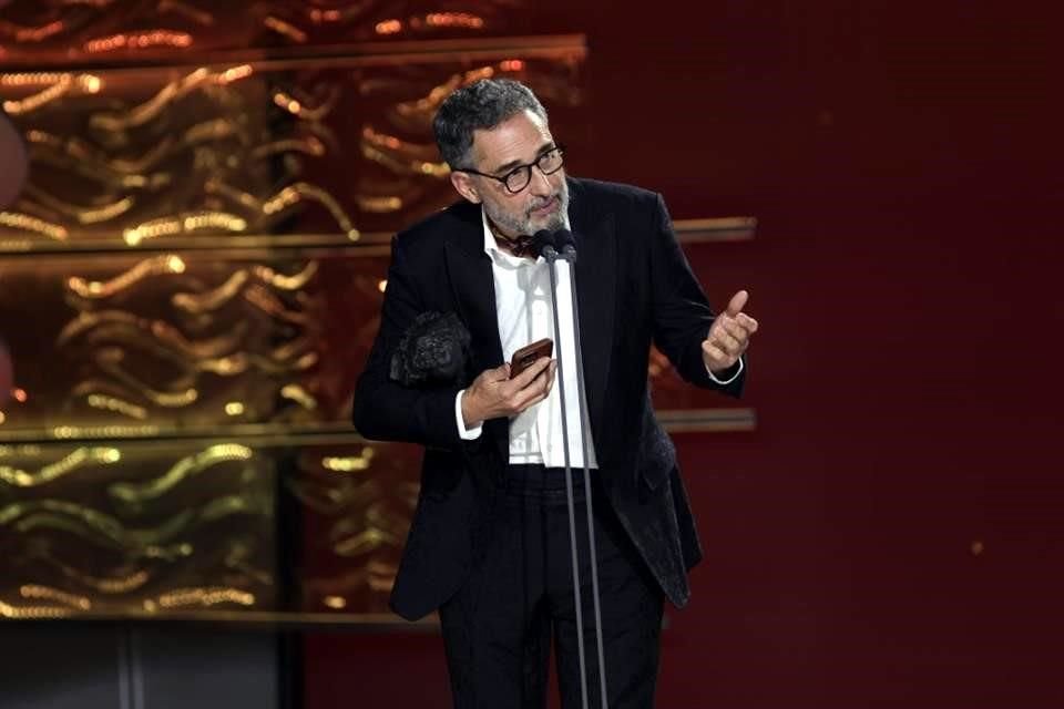 Jorge Drexler recibió el premios a nombre de Walter Salles por  mejor película iberoamericana.