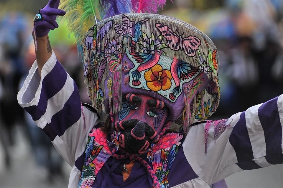 Este fue el segundo año que se llevó a cabo el Carnaval de Carnavales, organizado por pueblos y barrios originarios. 