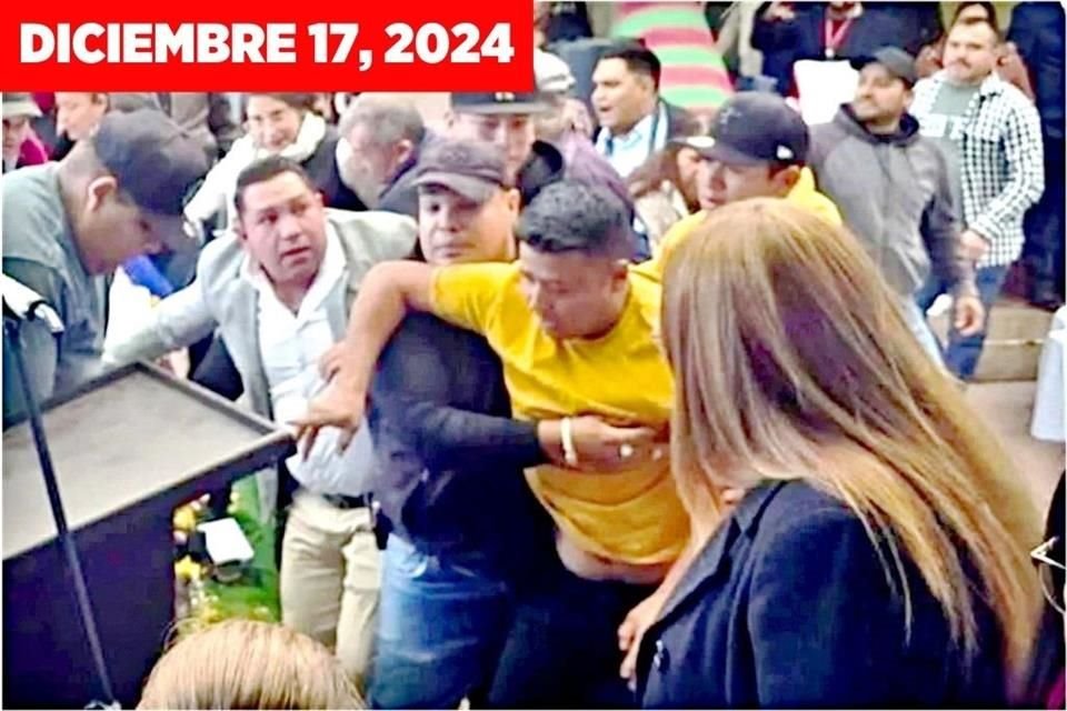 El perredista escapó de un operativo, tras tomar protesta como Alcalde.