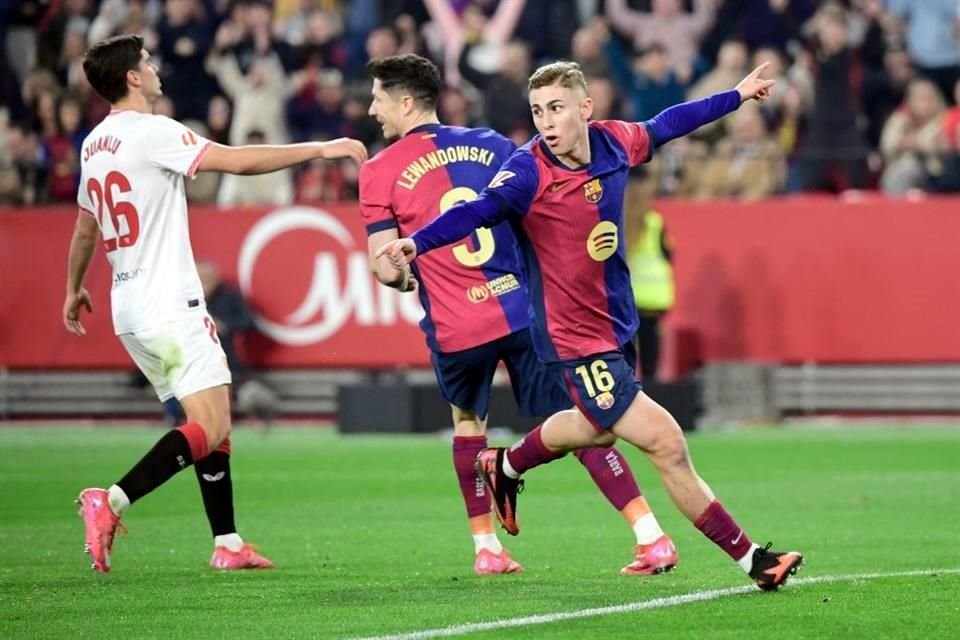 Fermín entró en el complemento, firmó el segundo tanto, pero el 62' se fue expulsado.