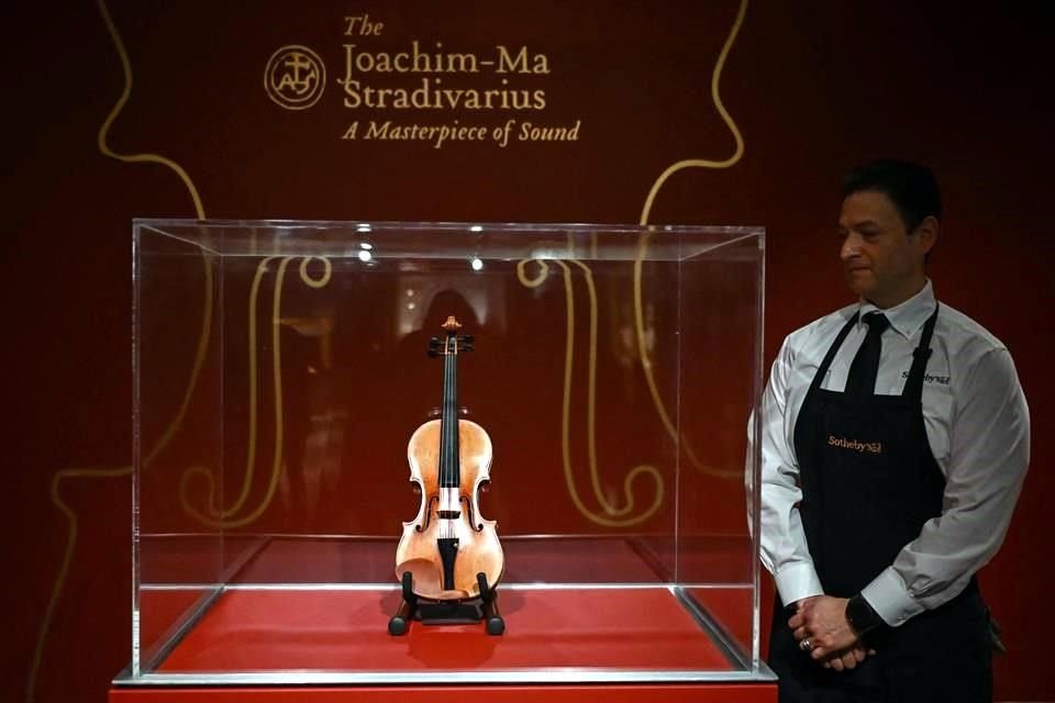 El Joachim-Ma Stradivarius, fabricado en 1714 por Antonio Stradivari, se vendió en 11.3 mdd.