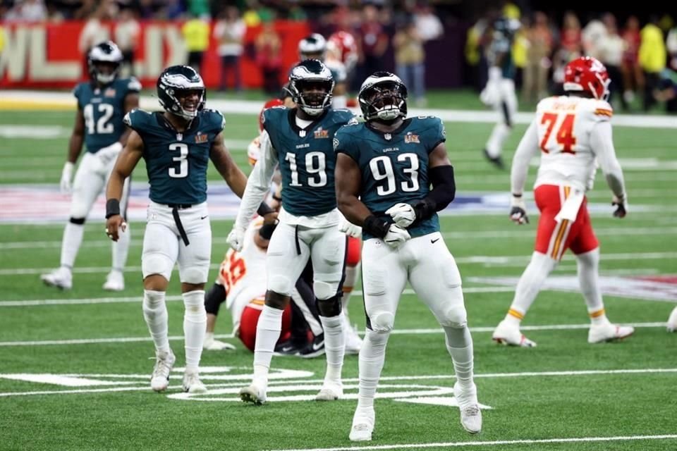 Los Eagles se vengaron de Kansas City y pudieron salir campeones de la NFL en el primer recinto donde disputaron el Super Bowl en su historia.