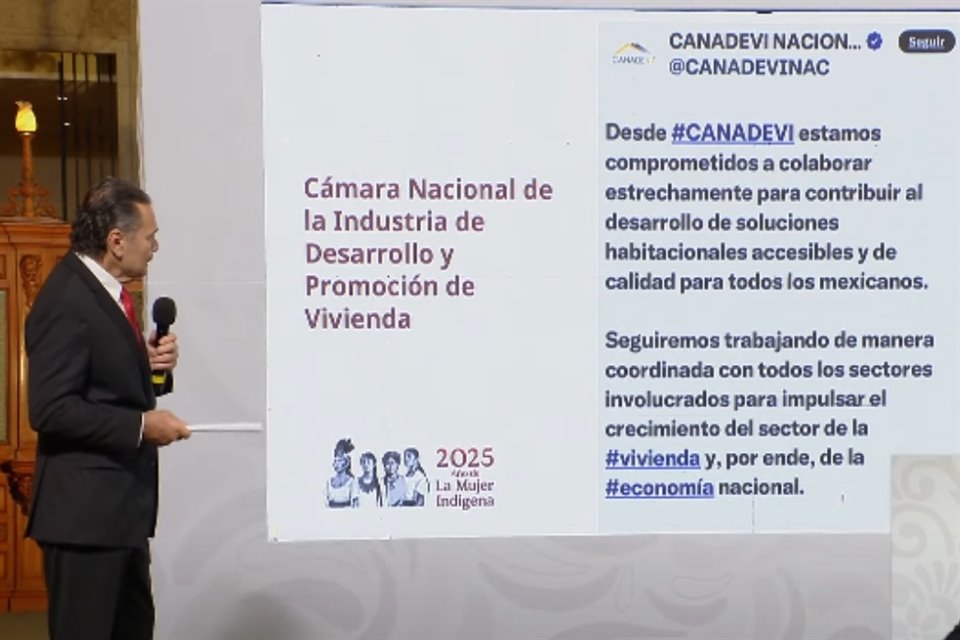 El director de Infonavit presumió apoyos de confederaciones y cámaras de la industria a la reforma al Instituto y dijo que 'hay consenso'.