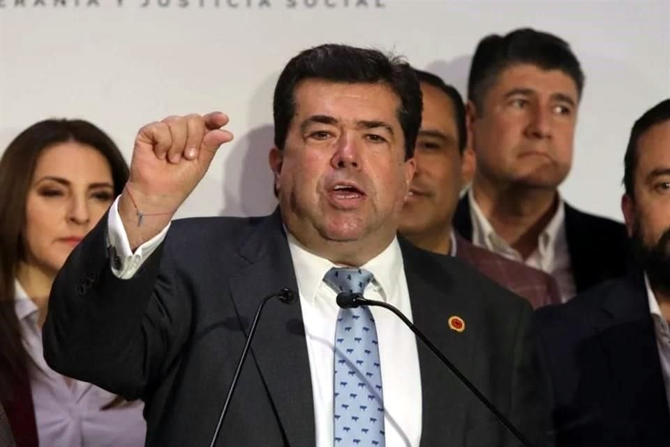 Pedro Haces, diputado de Morena y líder de la Confederación Autónoma de Trabajadores y Empleados de México.