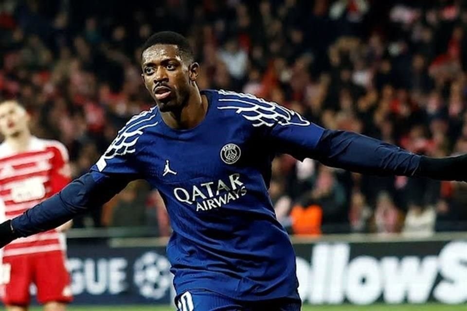 Ousmane Dembelé comandó la victoria del Paris Saint Germain con un doblete.