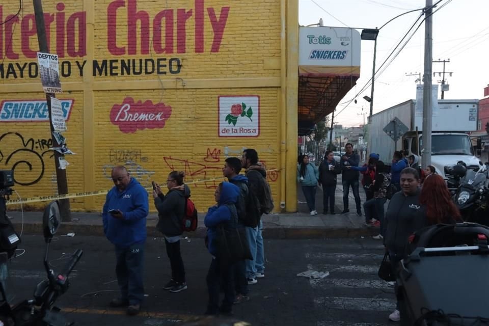 El sitio permaneció bajo resguardo de policías preventivos del Sector Cuchilla.