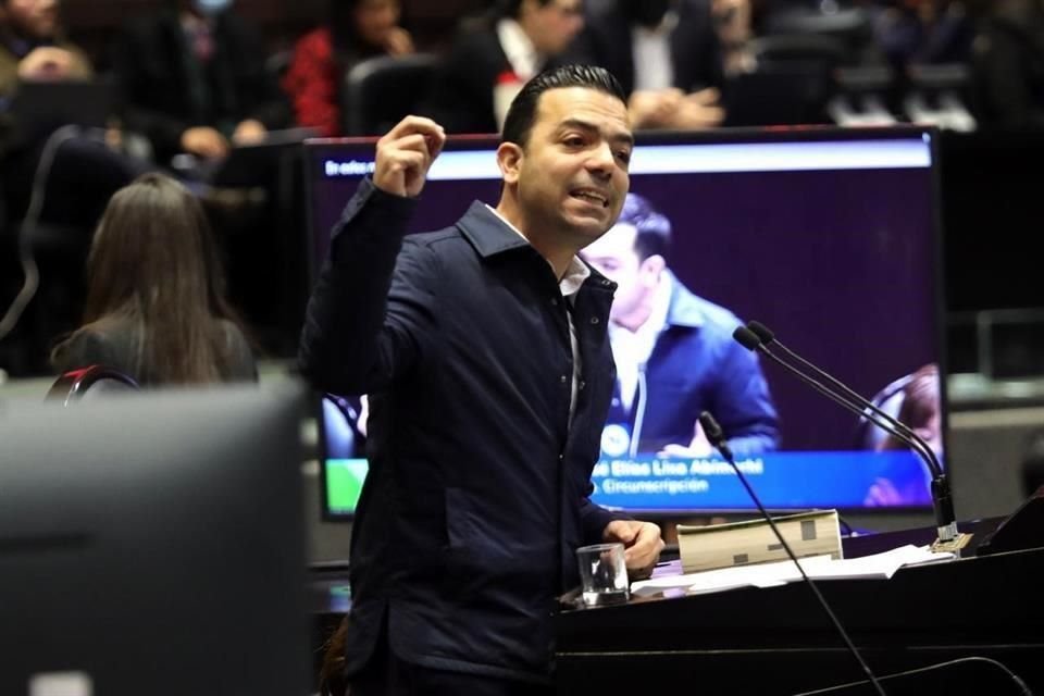 Elías Lixa, coordinador del PAN en la Cámara de Diputados.