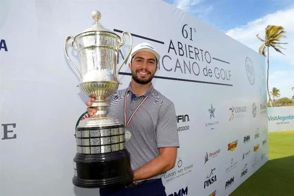 Ortiz ya sabe lo que es ganar el Mexico Open.