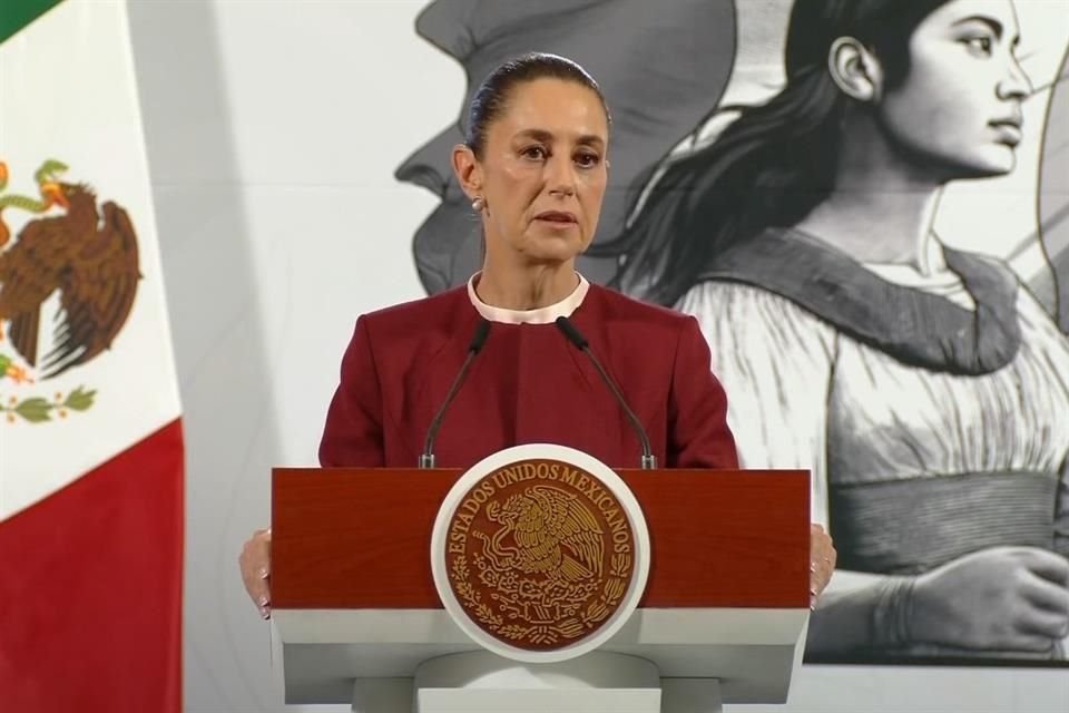 Claudia Sheinbaum, Presidenta de México.