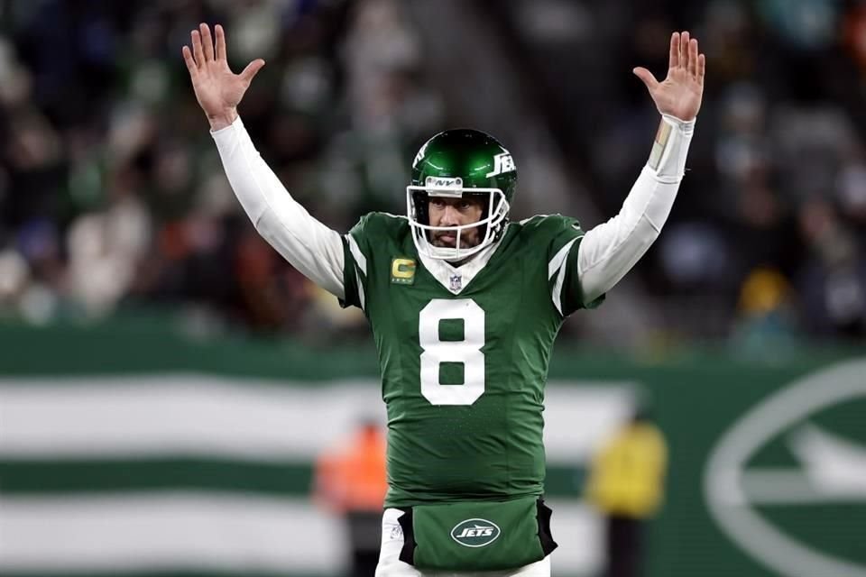 Rodgers no pudo triunfar con los Jets.
