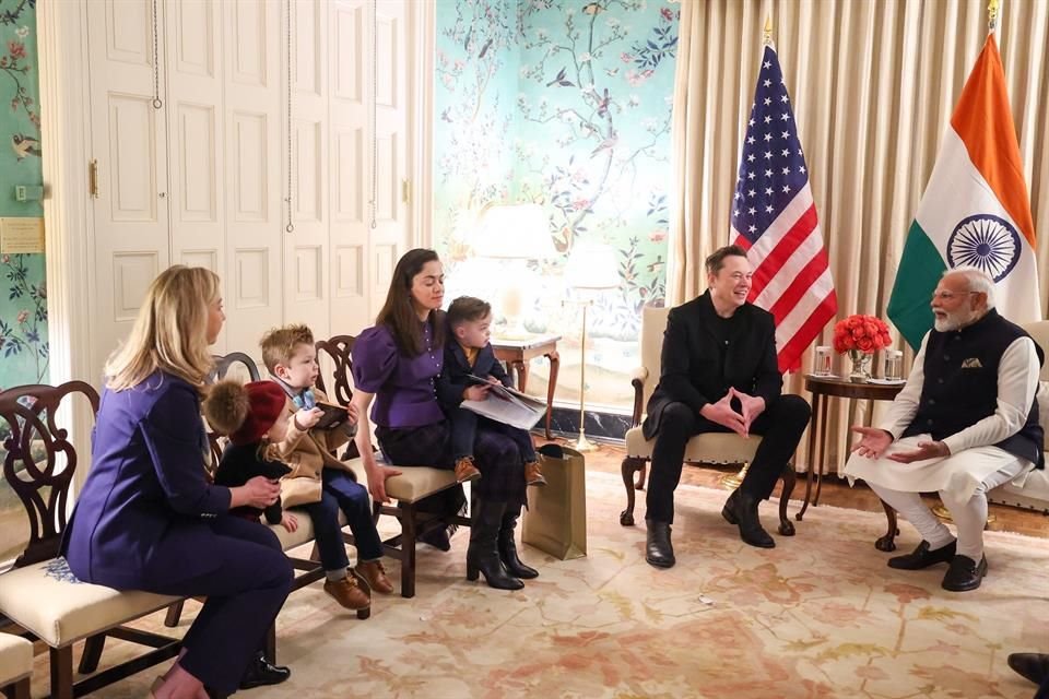 Elon Musk se reunió con el Primer Ministro Narendra Modi.